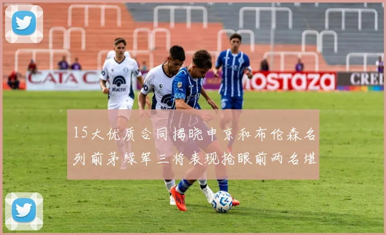 15大优质合同揭晓申京和布伦森名列前茅绿军三将表现抢眼前两名堪称传奇
